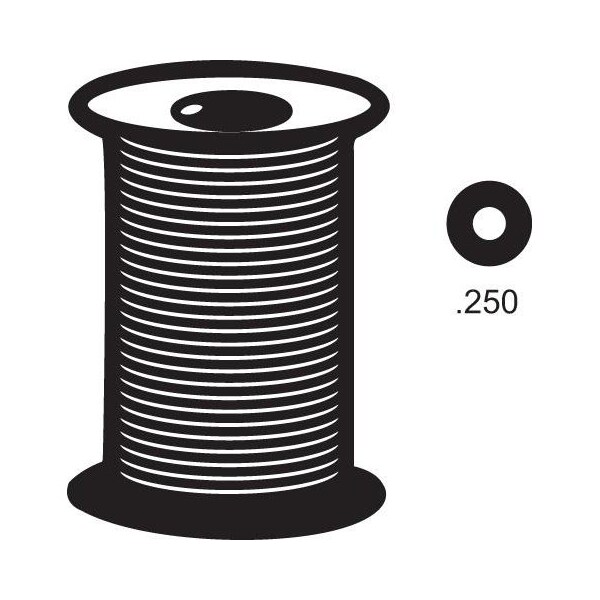 Strybuc .250 HOLLOW ROUND BLACK 1000FT - 66-87