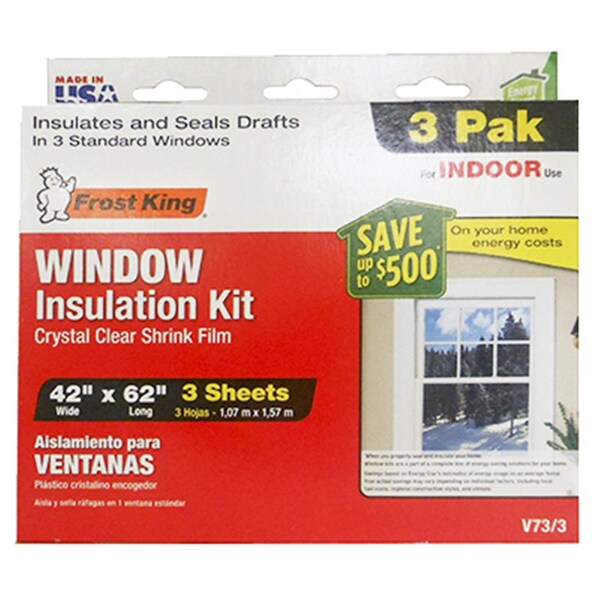Thermwell Products V73-3H 42 x 62 in. Windows Kit - 895915