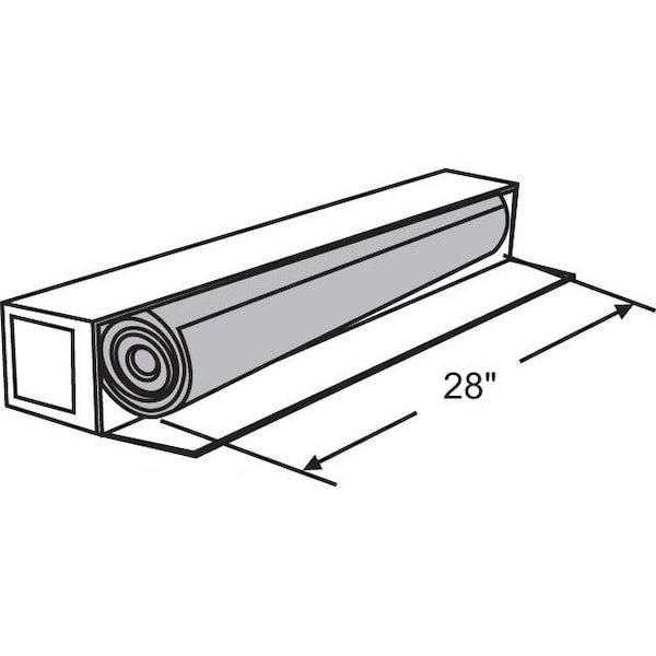 Strybuc 28" BRT ALU SCRN 100 FT. - 69-41