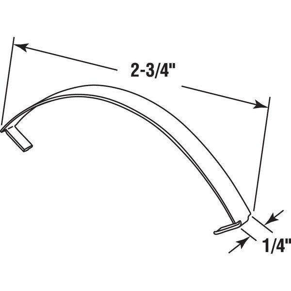 Prime-Line Flat Window Spring, 3-1/8 in. (25 Pack) - PL 14624