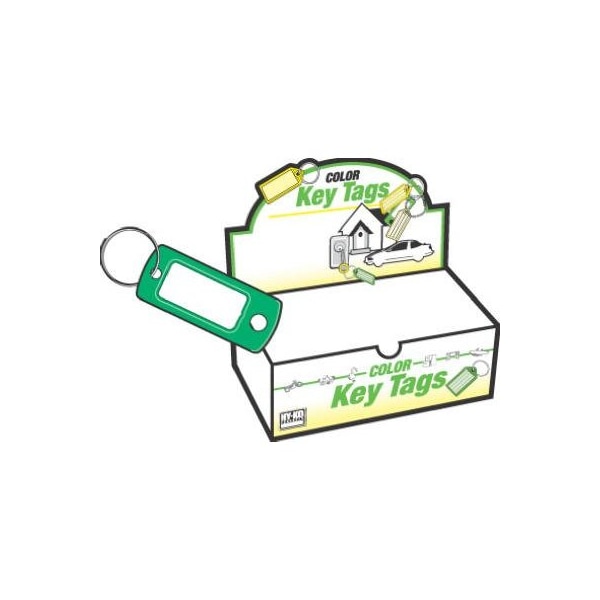 Hy-Ko Prod 200PK ID Key TagRing - KB138-200