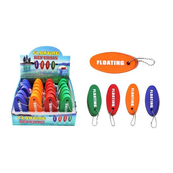 Diamond Visions Diamond Visions Foam/Metal Assorted Floating Key Chain - 01-1732