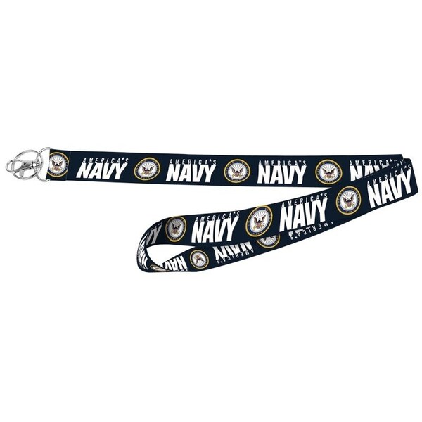 Hy-Ko Lanyard, 1 in W, Nylon, Clip End - LAN-120