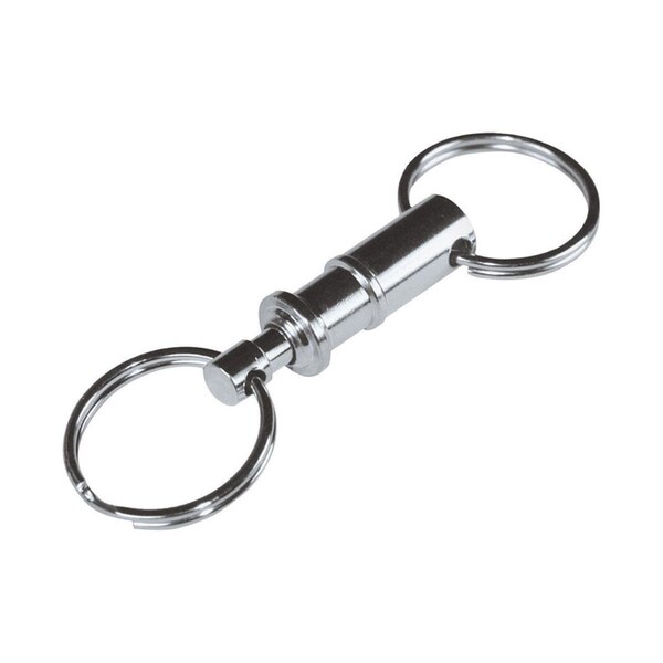 Homecare Products 1 in. Dia. Metal Assorted Color Valet Key Ring - HO2738518