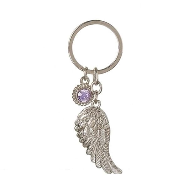 Roman 3.75 in. June Angel Wing Keychain, 4PK - 19936