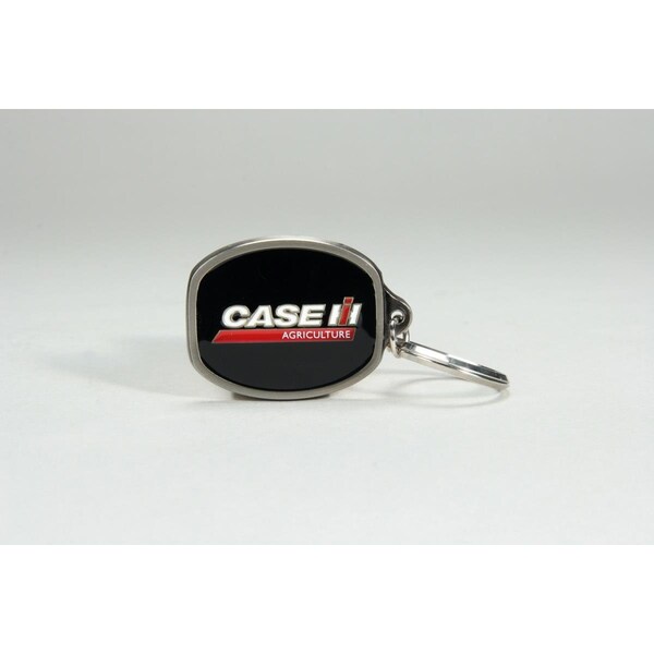 Spec-Cast Spec Cast ZJD 597 Case IH Agriculture Logo Enamel Key Tag; Black - ZJD 597