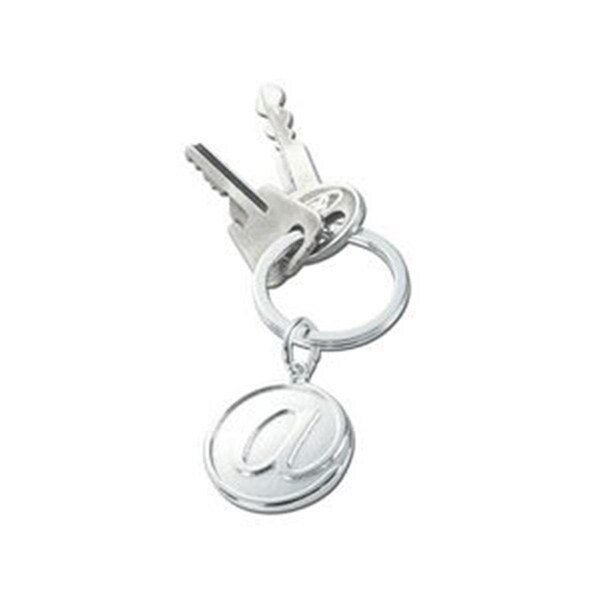 Natico Originals Key Ring at Sign Silver - 601166S