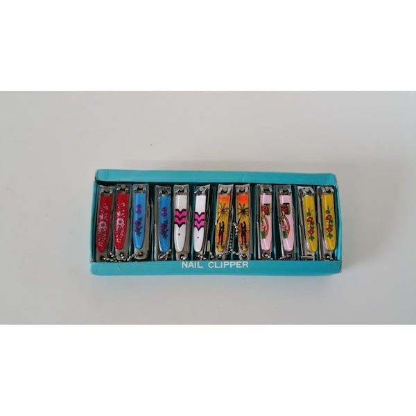Tapestry Trading Pocket Keychain Nail Clippers, Assorted Color, 24PK - 709
