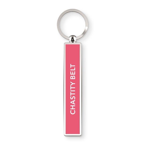 Goldengifts Show Offs Keys Chastity Belt Keyrings, Pink - GO3288954