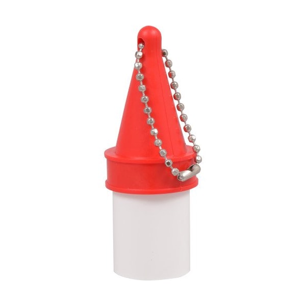 Hillman Key Chain, Red, Metal/Plastic, Sporting Accessories, 5 PK - 701298
