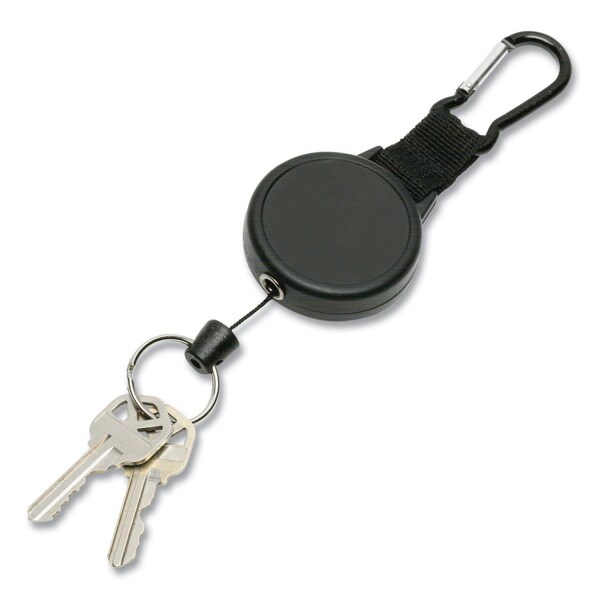 Instrumento Skilcraft Retractable Key Reel  Black - Dozen - IN3194222