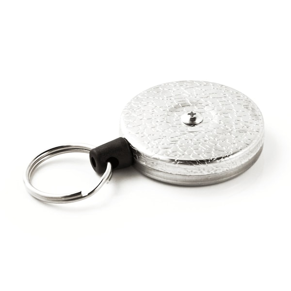 Key-Bak Industrial Heavy Duty Self Retracting Reel - 48 in. Kevlar Cord, Bracket Mount, Split Ring, 5PK - 0487-802
