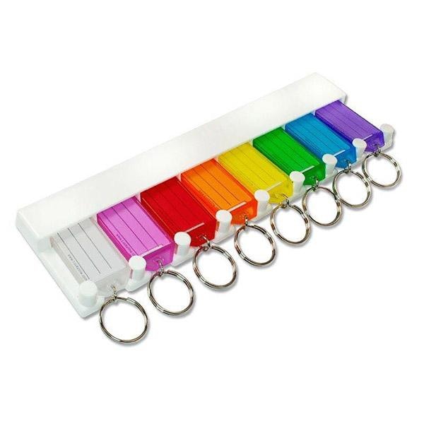 Lucky Line LuckyLine: 8 KEY TAG RACK 1/CD - LKL-60580