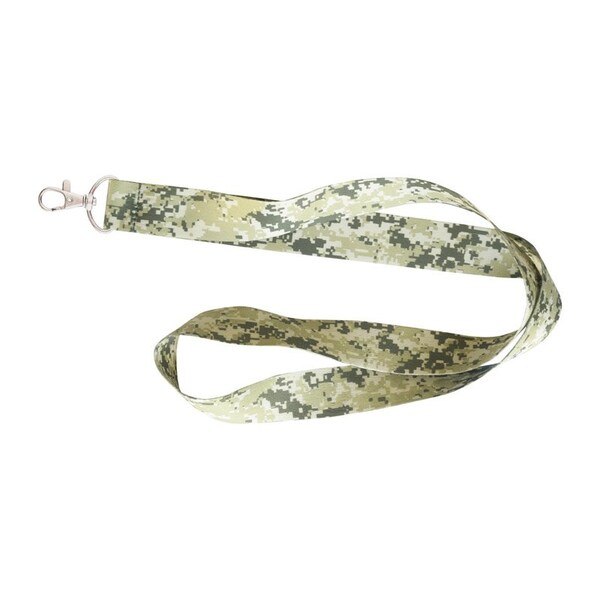 Hillman Lanyard, Green, Polyester, Decorative Key Chain, 6 PK - 713118