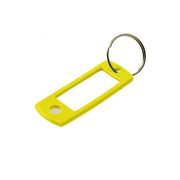 Lucky Line LuckyLine: ID TAG W/RING YELLOW - LKL-16980