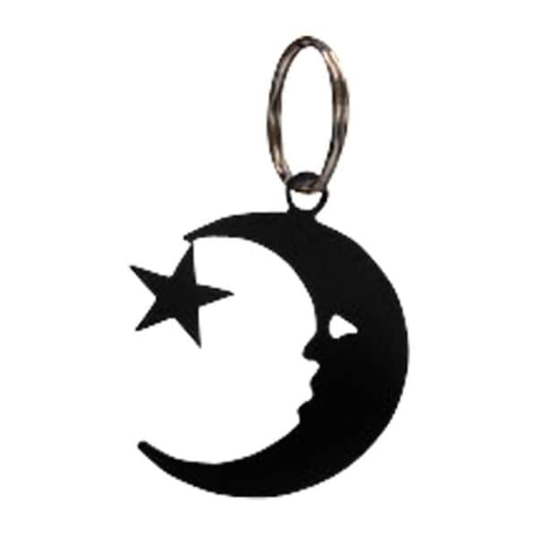 Village Wrought Iron Village Wrought Iron KC-2 Moon & Star Key Chain - KC-2