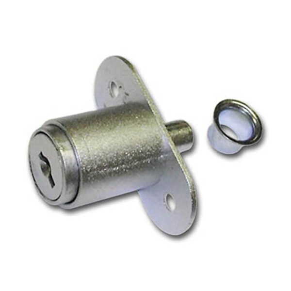 Tool Time Key 420 Disc Tumbler Plunger Lock - Dull Chrome - TO2585390