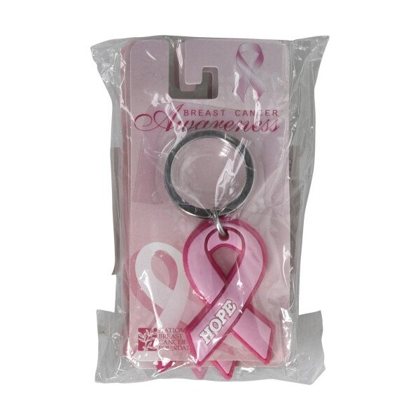 Hillman HILLMAN Breast Cancer Awareness Plastic Pink Key Chain, PK3 - 710999