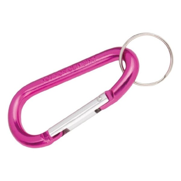 Vulcan Key Chain, Key Ring Ring, 7/8 in Dia Ring, Aluminum Case, Blue/Gold/Green/Pink - 87207