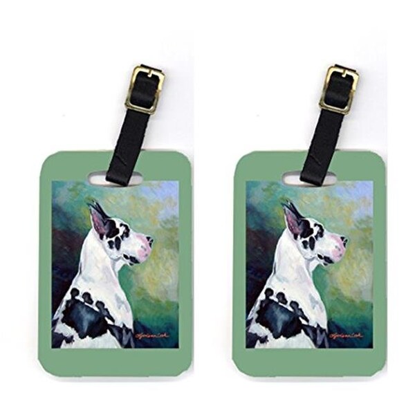 Carolines Treasures Carolines Treasures 7278BT Pair of 2 Great Dane Luggage Tags - 7278BT