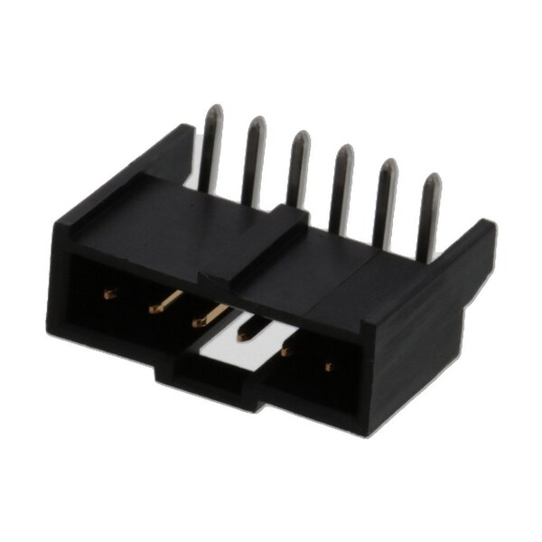 Cabezales y alojamientos de cables Molex 2.54mm CGRIDIII HDR 6P R/A SR SHRD AU - 901362206