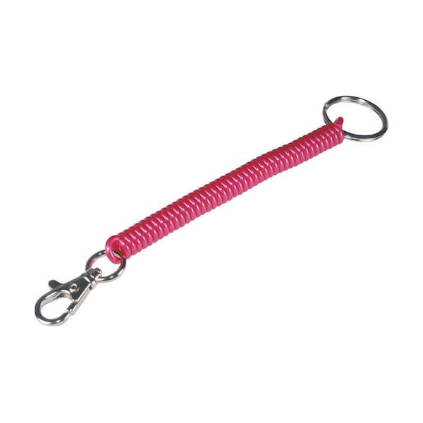 Homecare Products Plastic & Metal Wrist Coil Key Chain, Assorted, 5PK - HO2736998