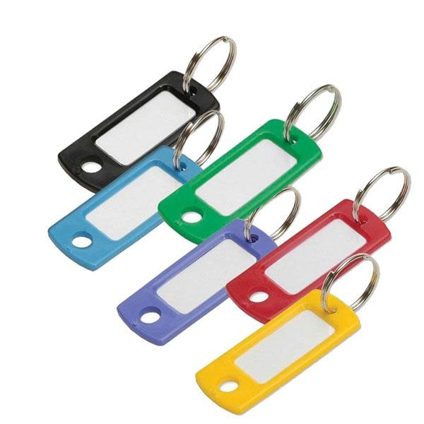 Lucky Line LuckyLine: ID TAG W/RING DARK PURPLE - LKL-16965