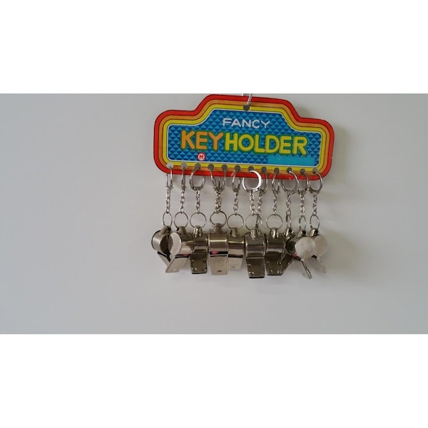 Tapestry Trading Whistle Keychain Metal - 2 Dozen - 1041