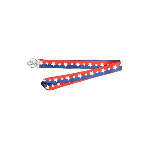 Hy-Ko Prod 18x1 Stars LanyardClip - LAN-103