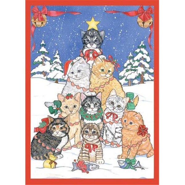 Gb Gifts Cat Holiday Boxed Cards - GB670813