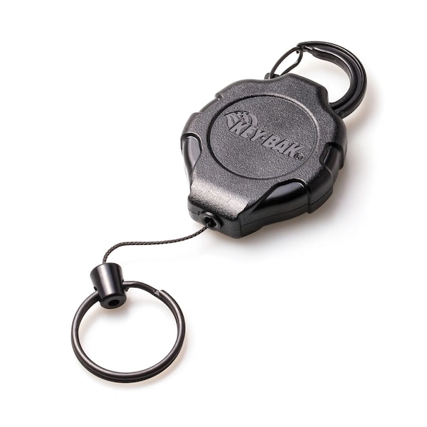 Key-Bak KEYBAK Ratch-It Heavy Duty Belt Clip Keychain, 48 in. Kevlar Cord, 15-Key - 0KR2-3A21