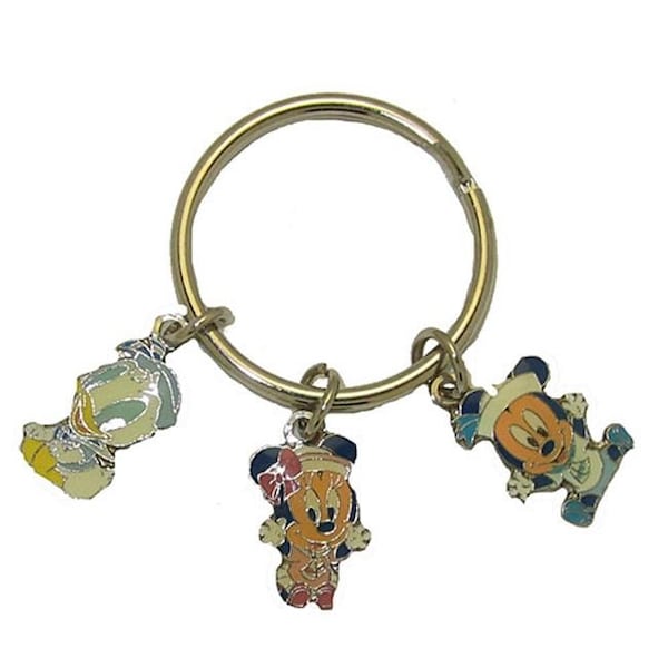 Smartgifts Disney Key Ring - Minnie Mouse; Mickey Mouse & Donald Duck - SM1178725
