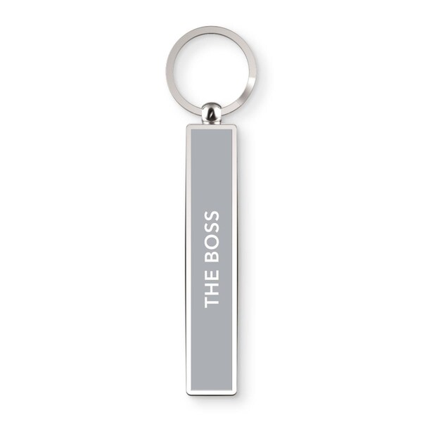 Goldengifts Show Offs Keys the Boss Keyrings, Grey - GO3546245