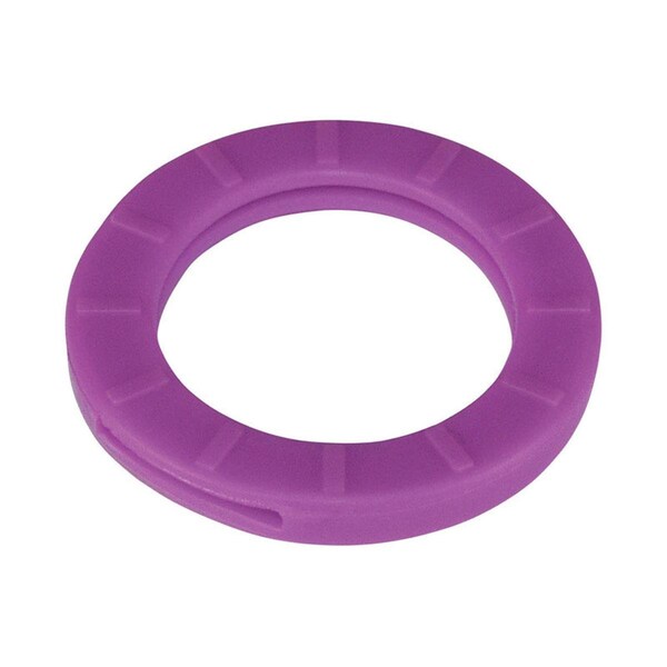 Hillman Plastic Key Bands with Caps Ring Colors, Assorted - Pack of 5 - 5935994