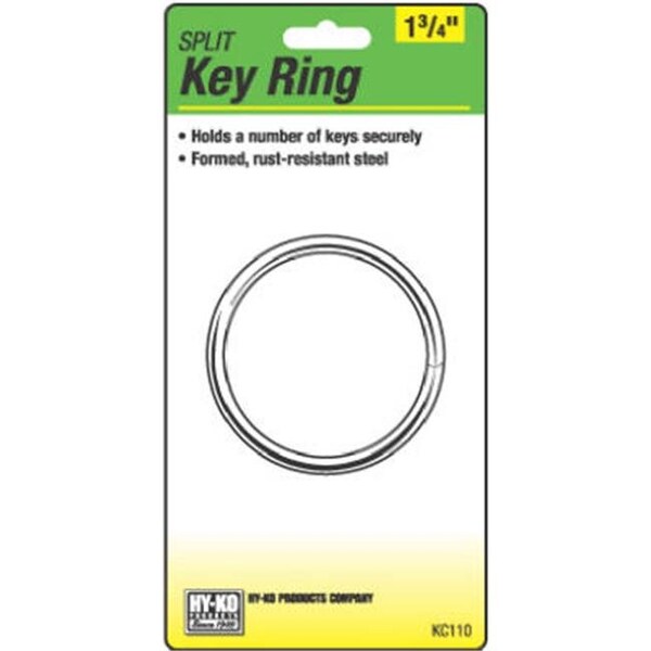Hy-Ko Hy-Ko Products KC110 1.75 in. Split Key Ring; Pack Of 5 - 847624