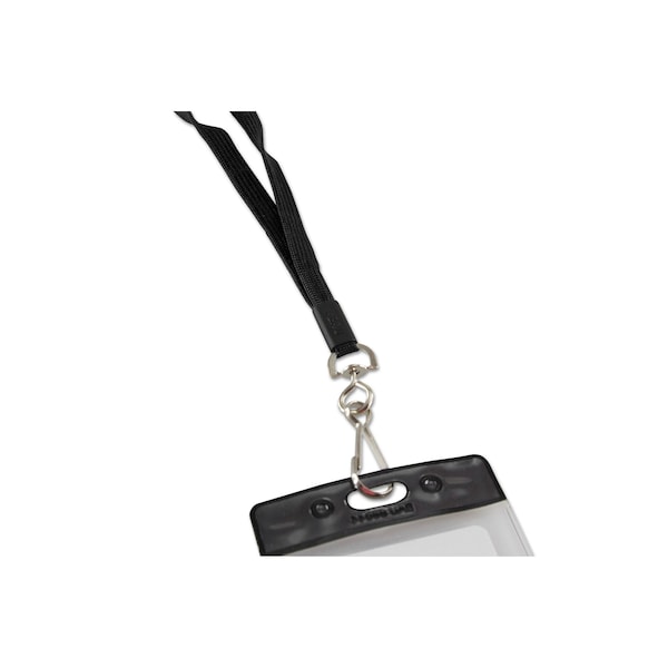 Sicurix Safety Breakaway Lanyard with Hook, 36", Black - BAU65509