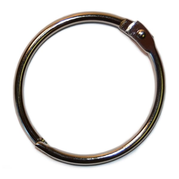 Midwest Fastener 1-3/4" Nickel Binder Rings 5PK - 38526