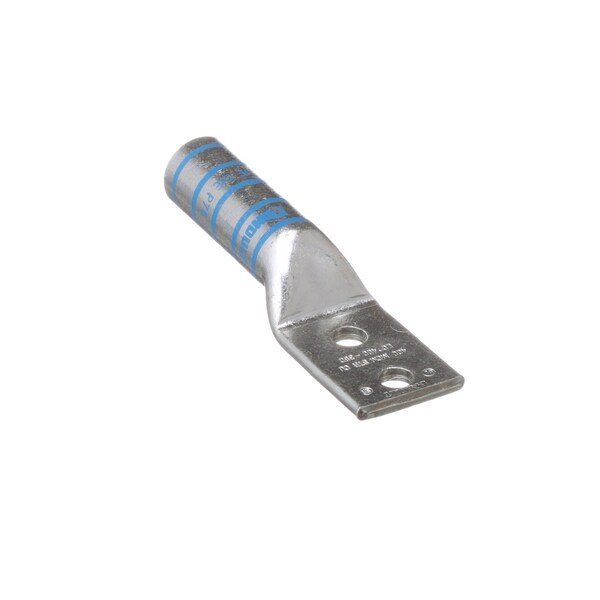 Panduit Terminal de compresión de cobre, de 2 orificios, 400 kcmil, 3/8 (9.5mm), LCC400-38D-6 - LCC400-38D-6