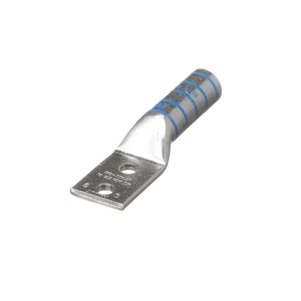 Panduit Terminal de compresión de cobre, de 2 orificios, 400 kcmil, 3/8 (9.5mm), LCC400-38D-6 - LCC400-38D-6