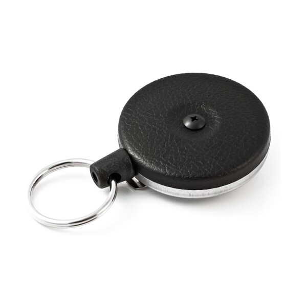 Key-Bak KEYBAK Original Super Duty Self Retracting Reel, Black Front, 36 in. DuPont Kevlar Cord, Belt Clip - 0485-705