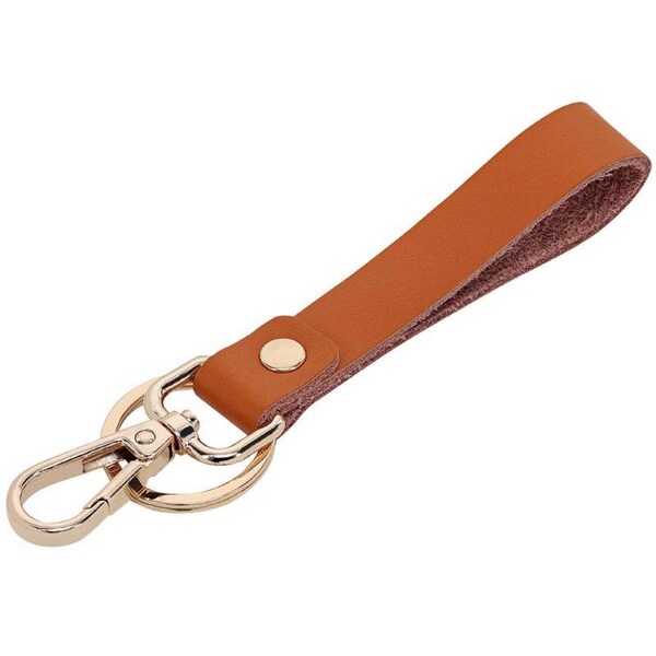 Hillman HILLMAN Sanitas Leather Assorted Black/Brown Key Strap - 9985379