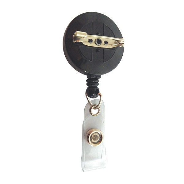 Zoro Select Badge Holder, Black, Single Color, 10 PK - 25DU69