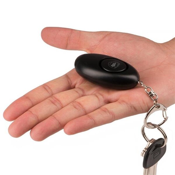 Guard Dog Security Guard Dog Security AL-GDPA1000B Personal Keychain Panic Alarm; Black - AL-GDPA1000B