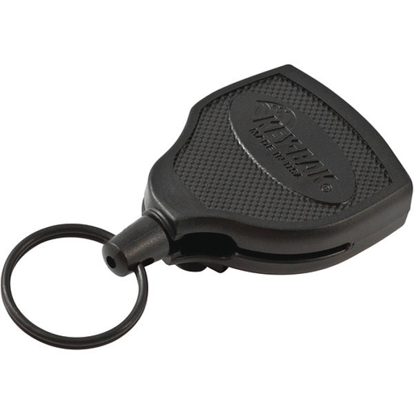 Super 48 Key Holder, Heavy Duty, Retrctable, Blk, PK2, Black, Kevlar Cord, 2 PK - KBS48K2PK