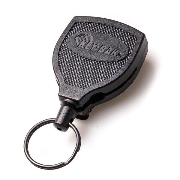 Key-Bak KEYBAK Super 48 Plus Heavy Duty Self Retracting Reel - 48 in. DuPont Kevlar Cord, Belt Clip, 5PK - 0S48-848