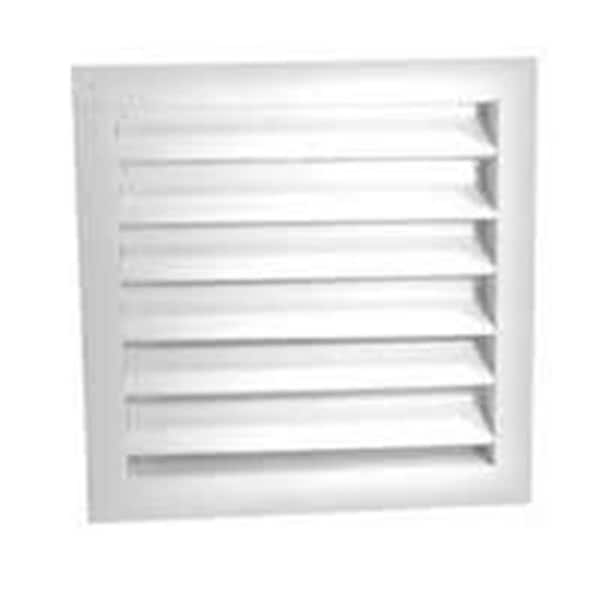 Ll Building Products Ll Building Products DA1824W White Aluminum Dual Louvers; 18 x 24 In. - 6247365