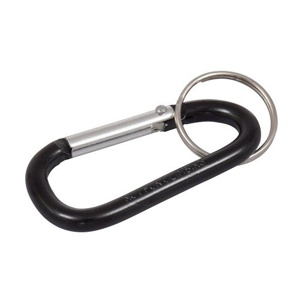 Hillman HILLMAN Aluminum Multicolored Carabiner Clip Hook Key Chain, PK36 - 706688