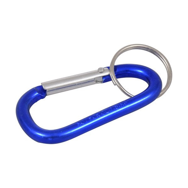 Hillman HILLMAN Aluminum Multicolored Carabiner Clip Hook Key Chain, PK36 - 706688