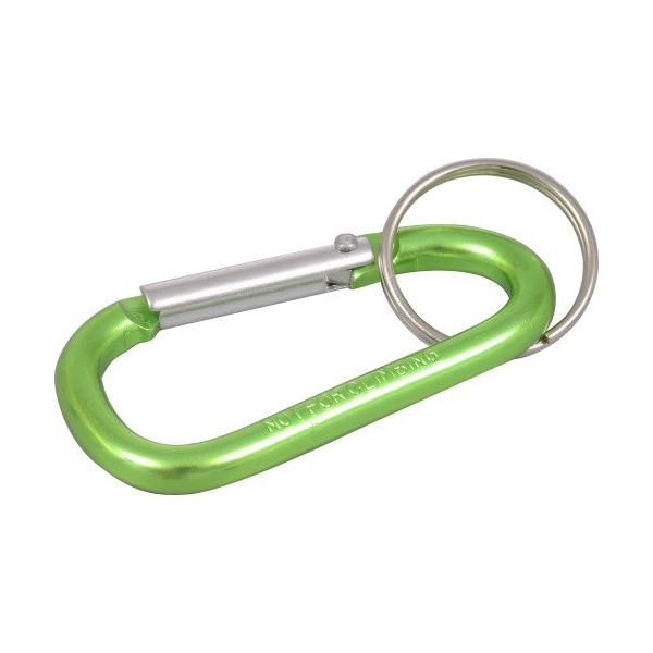 Hillman HILLMAN Aluminum Multicolored Carabiner Clip Hook Key Chain, PK36 - 706688