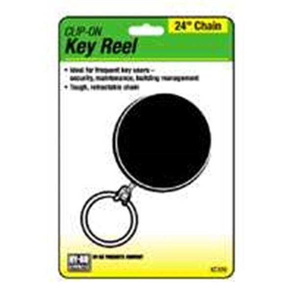 Hy-Ko Hy-Ko Products KC190 Clip On Key Reel 24 In. - 7134935